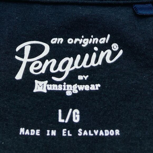 NWT Original Penguin Men’s Black T-Shirt L - Picture 7 of 8